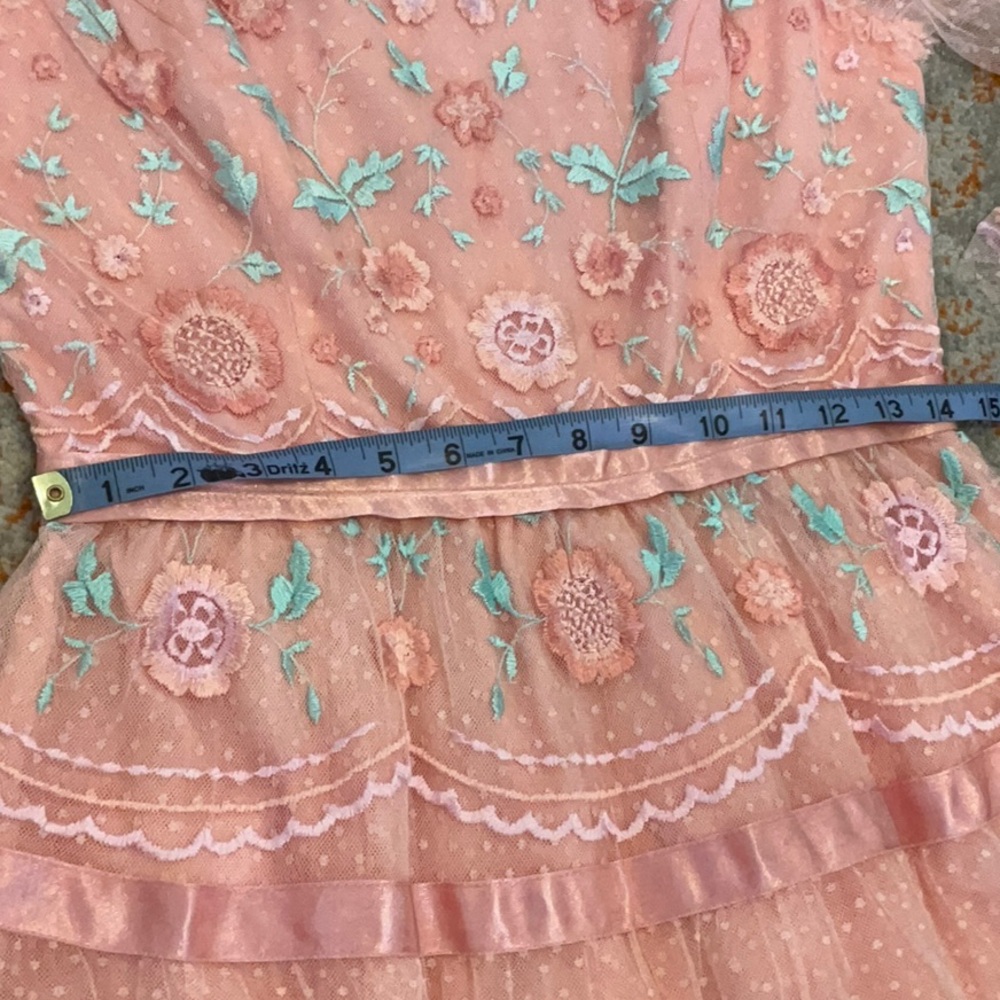Ivy City Co. Peach Pink Dress Size Small - Picture 5 of 6